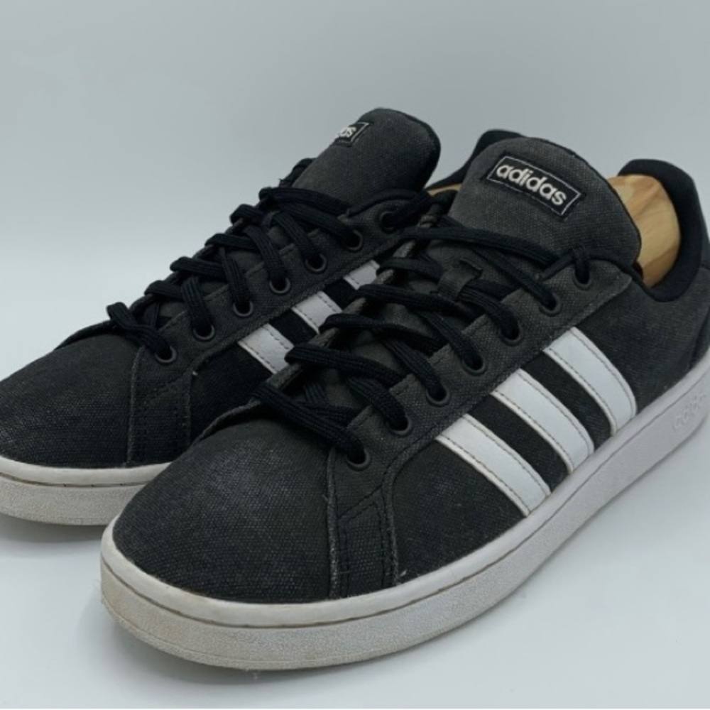 Adidas Grand Court Sneakers. Black/White in a Men’s Size 10.5.